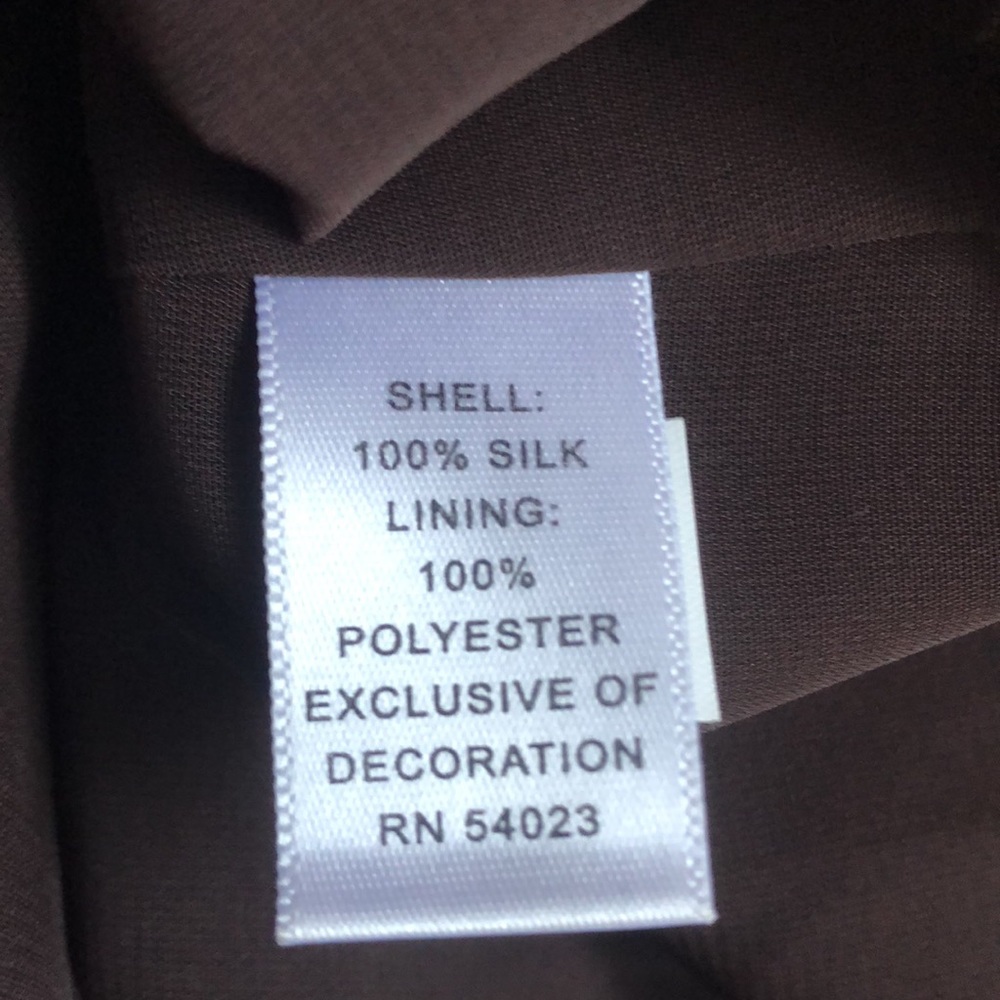 EUC Banana Republic Silk Georgette Dress Sz.14 - Picture 8 of 8
